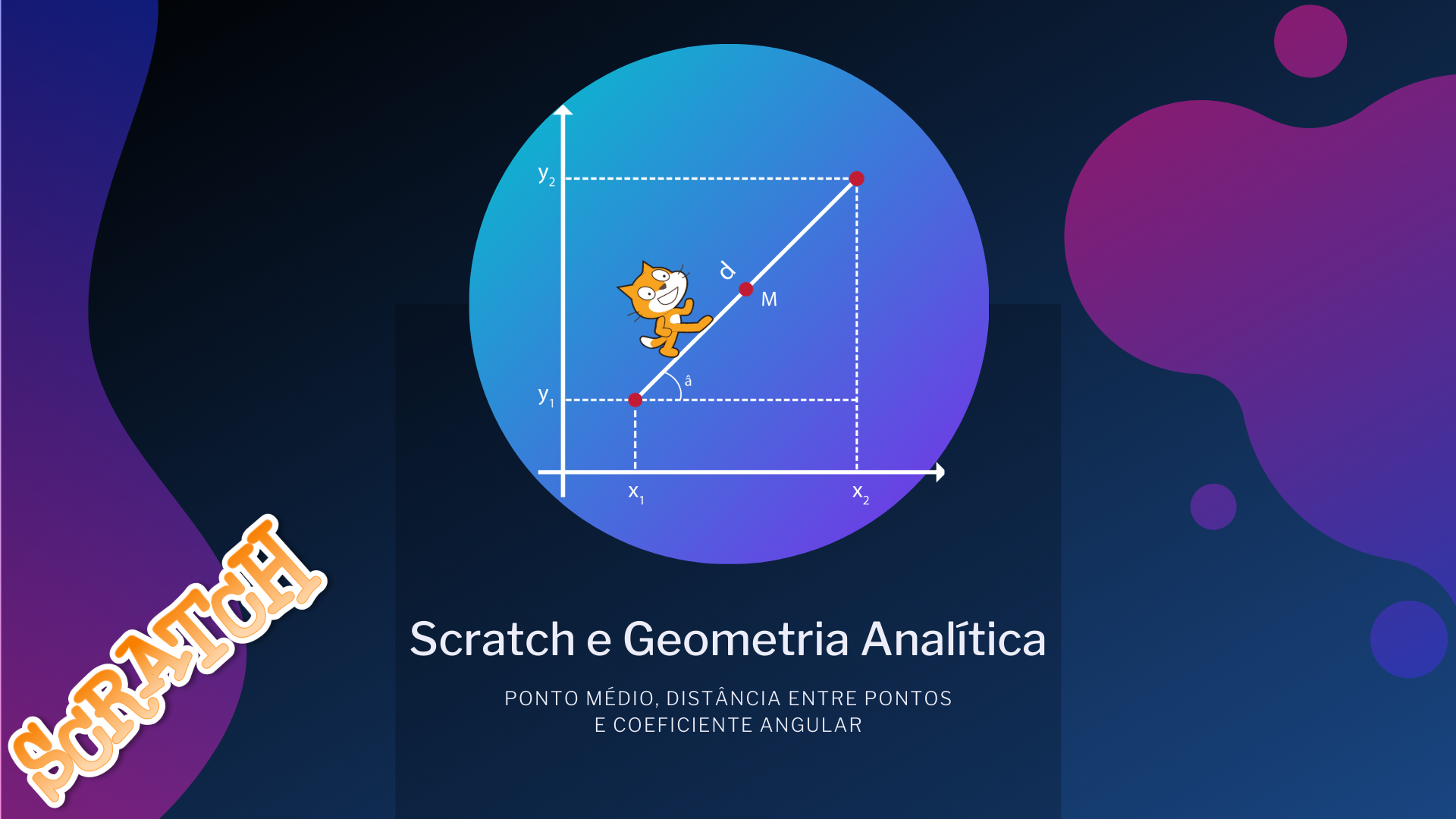 No momento, você está visualizando Scratch e Matemática – Ponto Médio, Distância entre Pontos e Coeficiente Angular