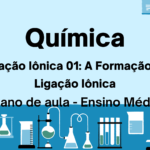 Química – Ligação Iônica 01: A Formação da Ligação Iônica (Plano de aula – Ensino médio)