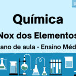 Química – Nox dos Elementos (Plano de aula – Ensino médio)